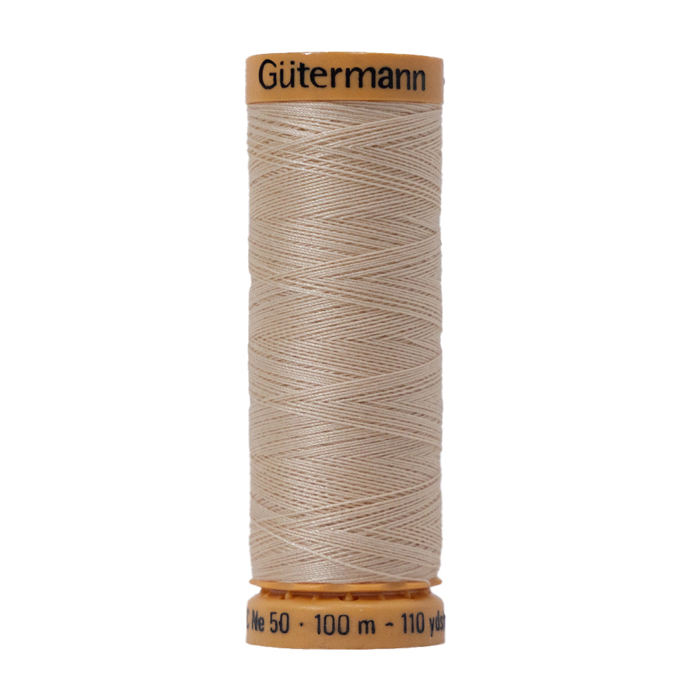 Gutermann Natural Cotton Thread 100m - 1087 Ecru - Joann Fabrics
