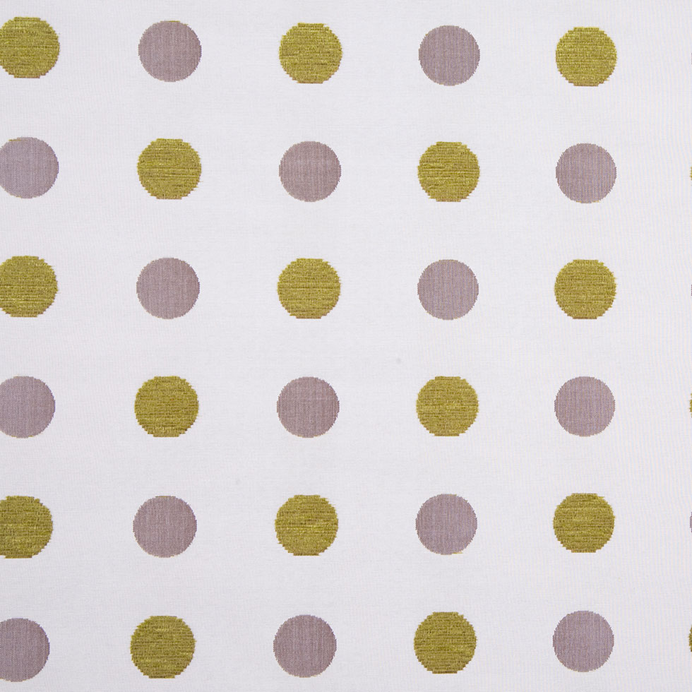 Olive/Cream/Iridescent Brown Polka Dots Chenille - Joann Fabrics