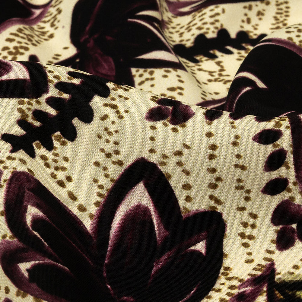 Mood Exclusive Regal Rhapsody Polyester Crepe - Joann Fabrics
