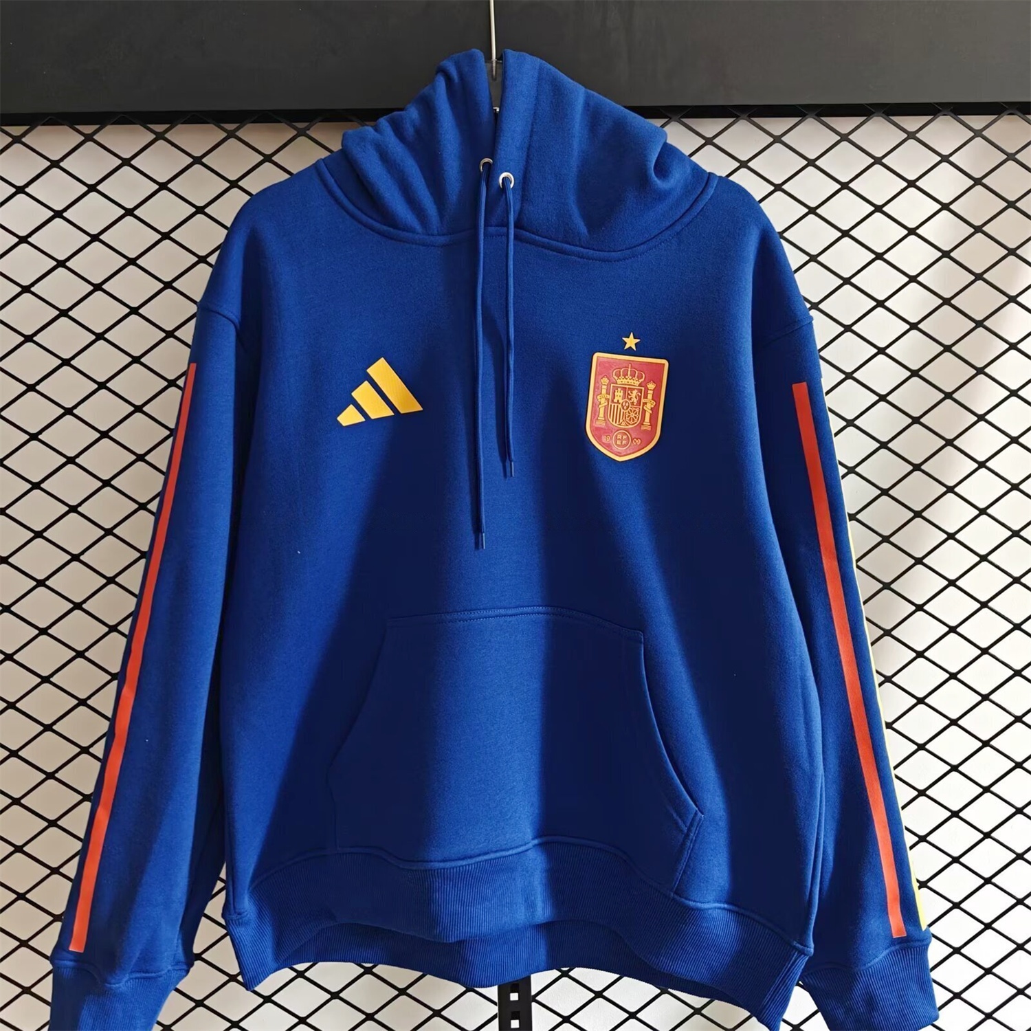 Spain 2026 Home Unisex Pullover Hoodie - UnitedFutballJersey