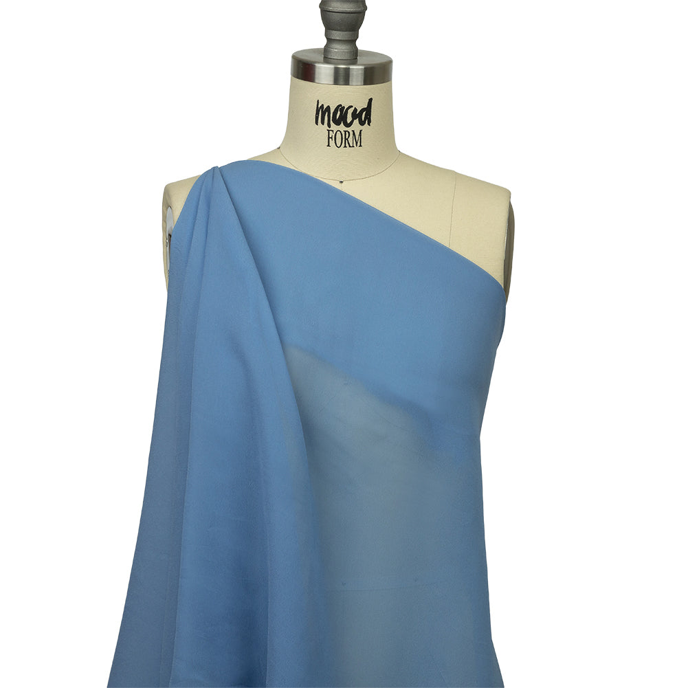Famous Australian Designer Cornflower Viscose Georgette - Joann Fabrics