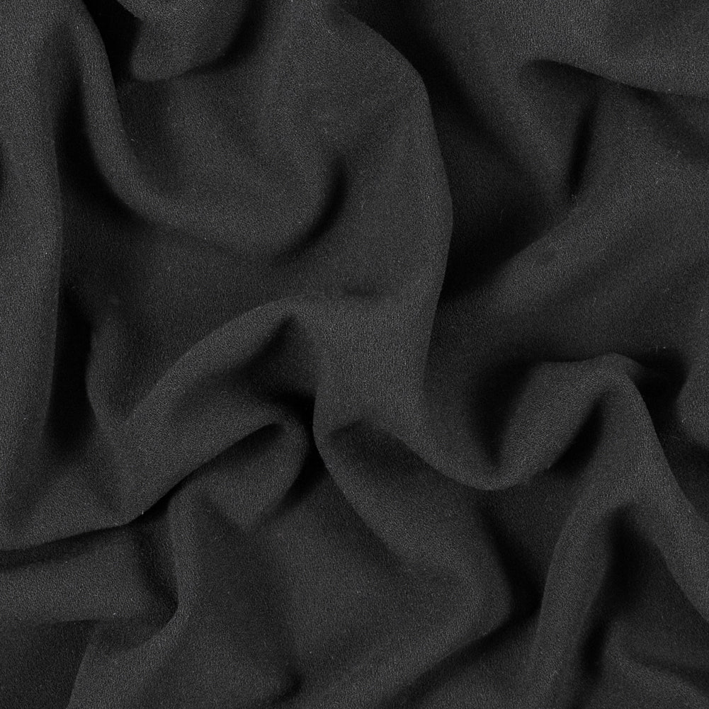 Italian Black Blended Rayon Crepe - Joann Fabrics
