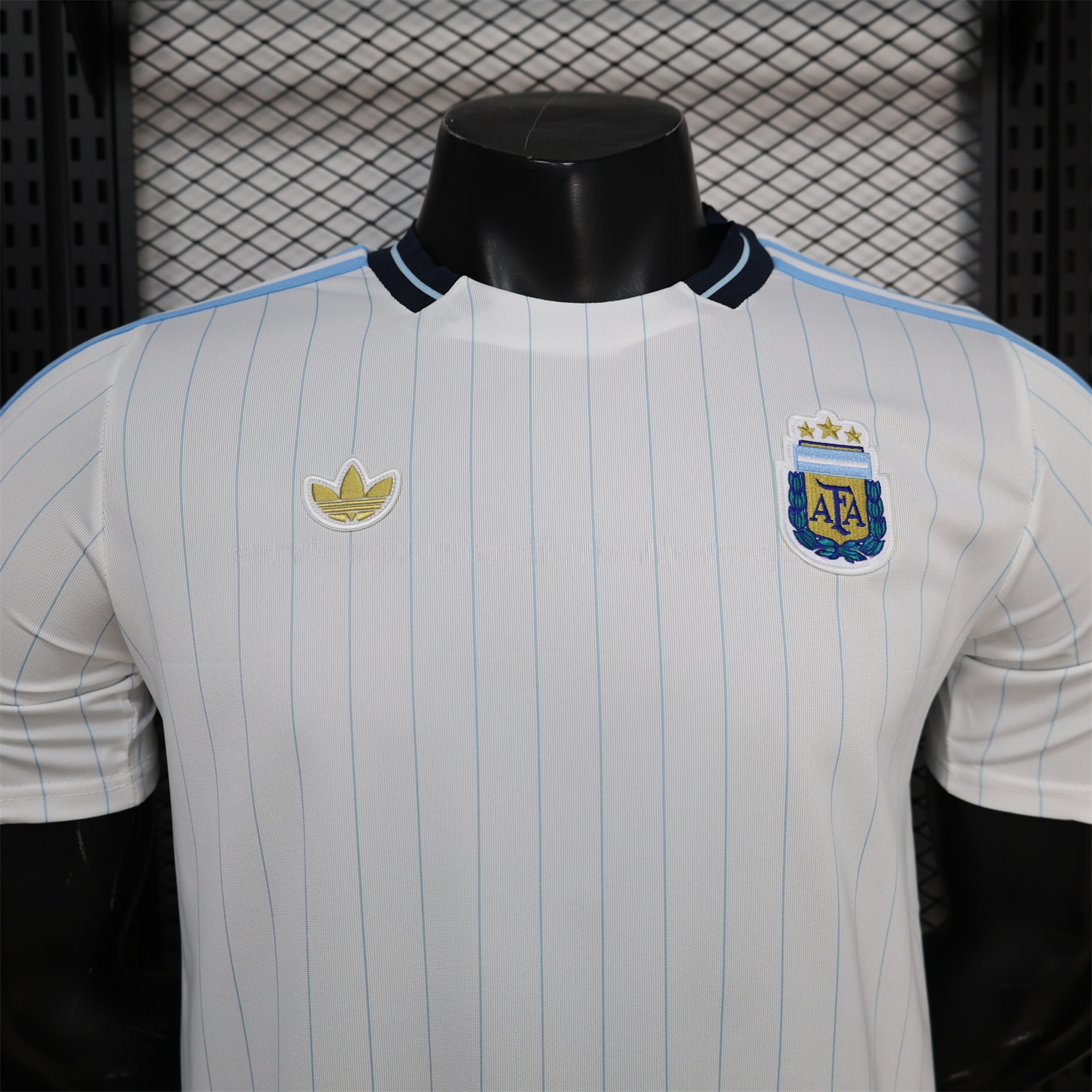 Argentina 2026 Terrace Icon Retro Casual Style White Jersey - Player Version - UnitedFutballJersey