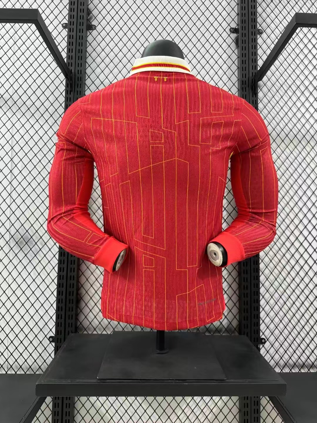 2024/2025 Long Sleeve Liverpool Home Player Version Football Shirt 1:1 Thai Quality