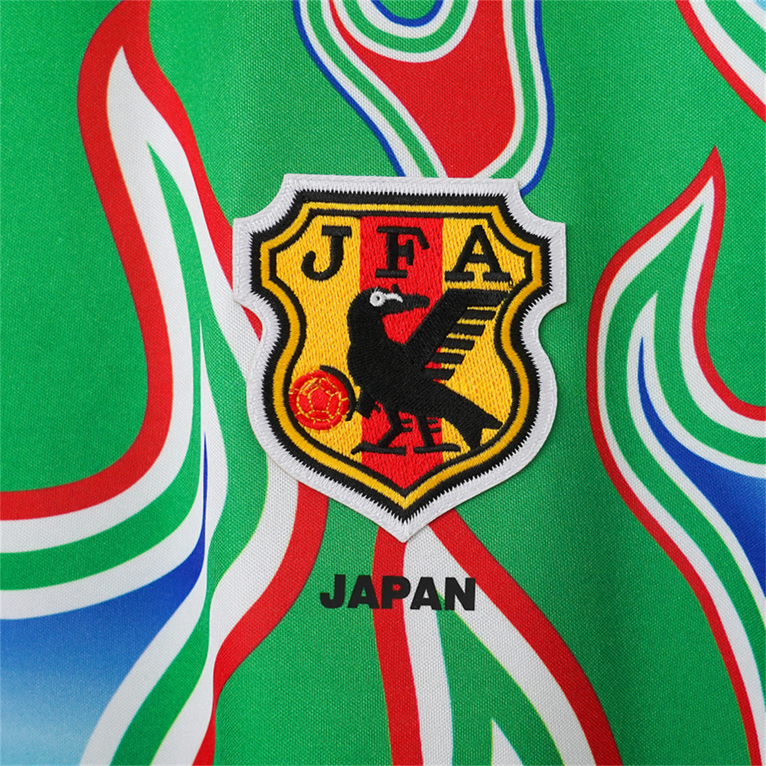 Retro Japan 1998 Green Goalkeeper Long Sleeves Jersey - UnitedFutballJersey