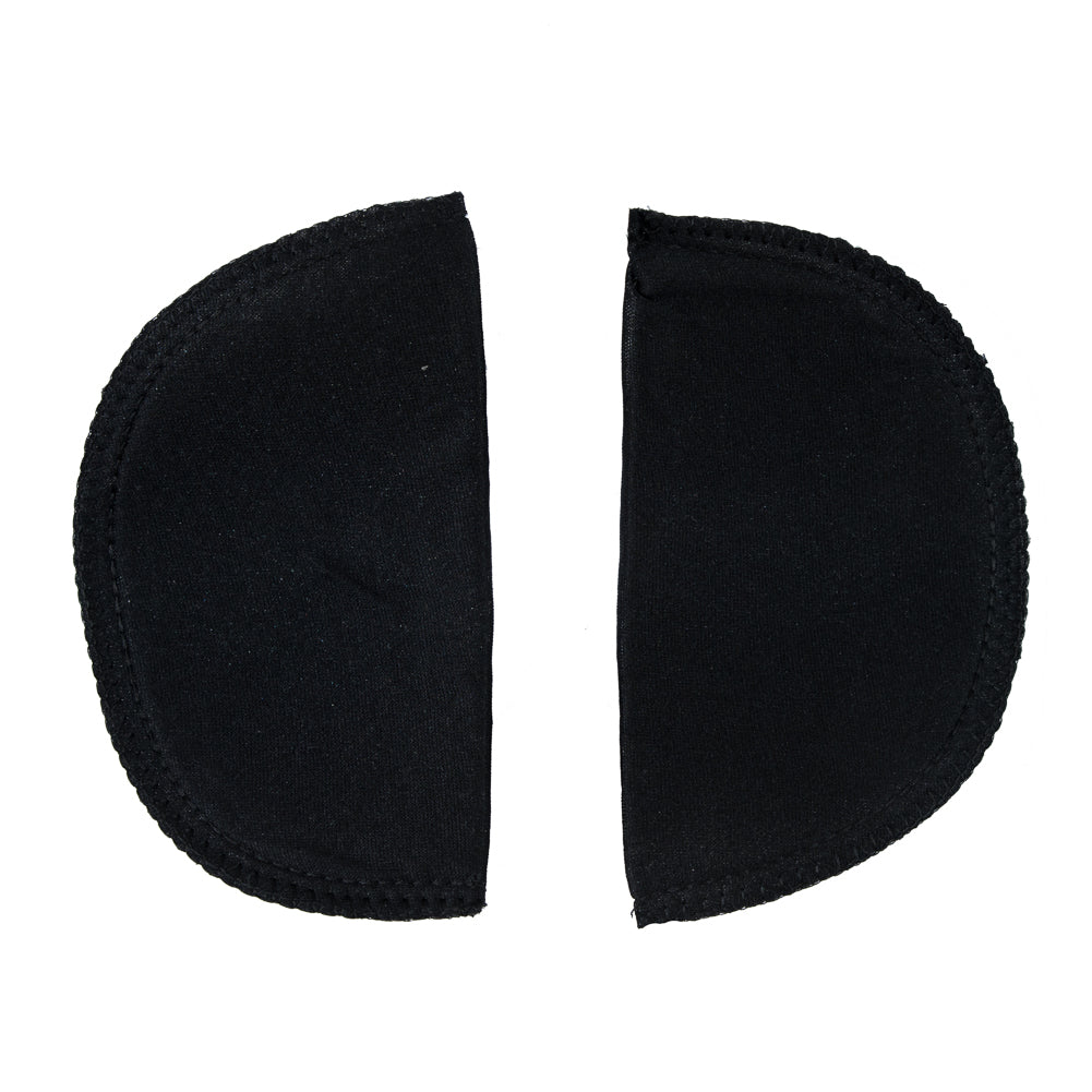Foam Shoulder Pads Covered with Black Polyester - 6