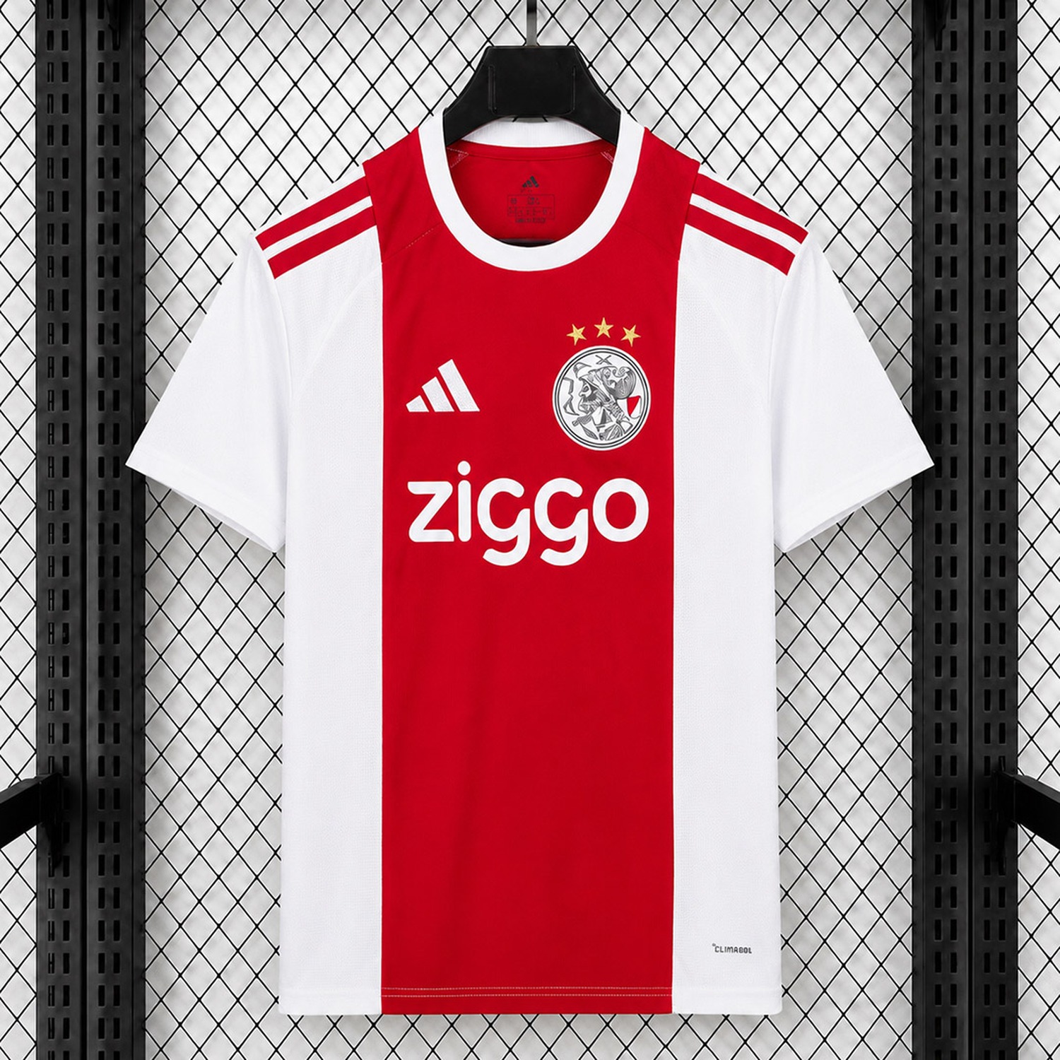 Ajax 26-27 Home Red White Jersey - Fans Version - UnitedFutballJersey
