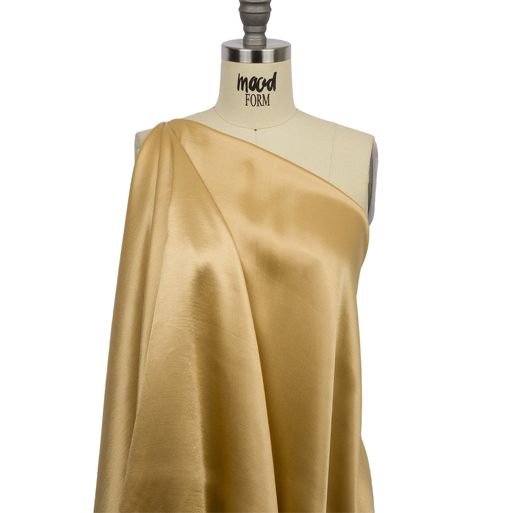 Sustainable Viscose Fluid Satin - Wheat - Mood Exclusive Elliana Collection - Joann Fabrics