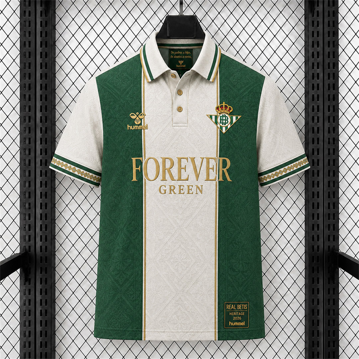 Real Betis 26-27 Green Retro Style Jersey - Fans Version - UnitedFutballJersey
