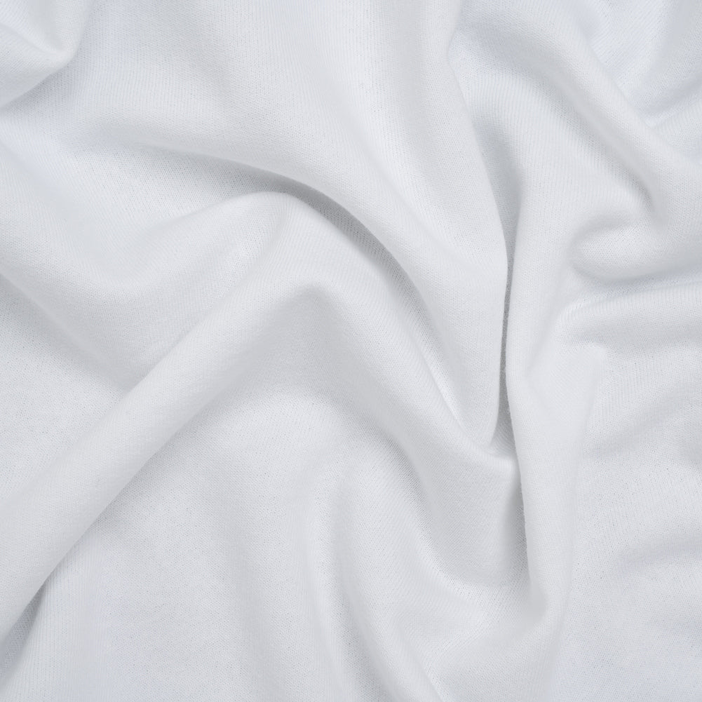 Cotton Sweatshirt Fleece - White - Deadstock - Joann Fabrics