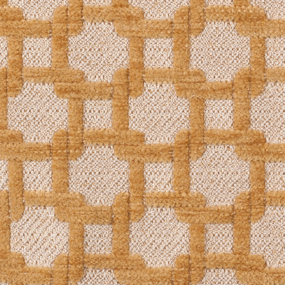 Canary/Metallic Cream Net Chenille with Metallic Base - Joann Fabrics