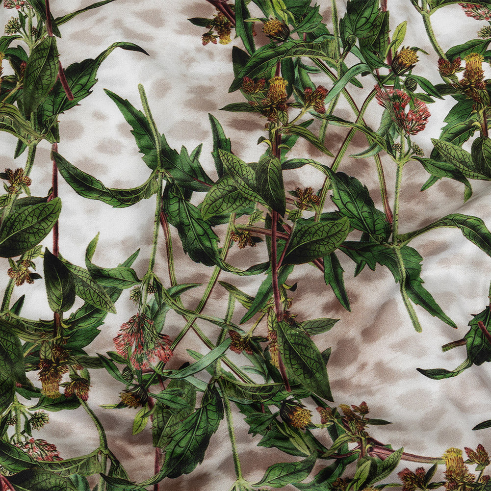 Mercerized Organic Egyptian Cotton Shirting - Misty Foliage - Ravello Collection - Joann Fabrics