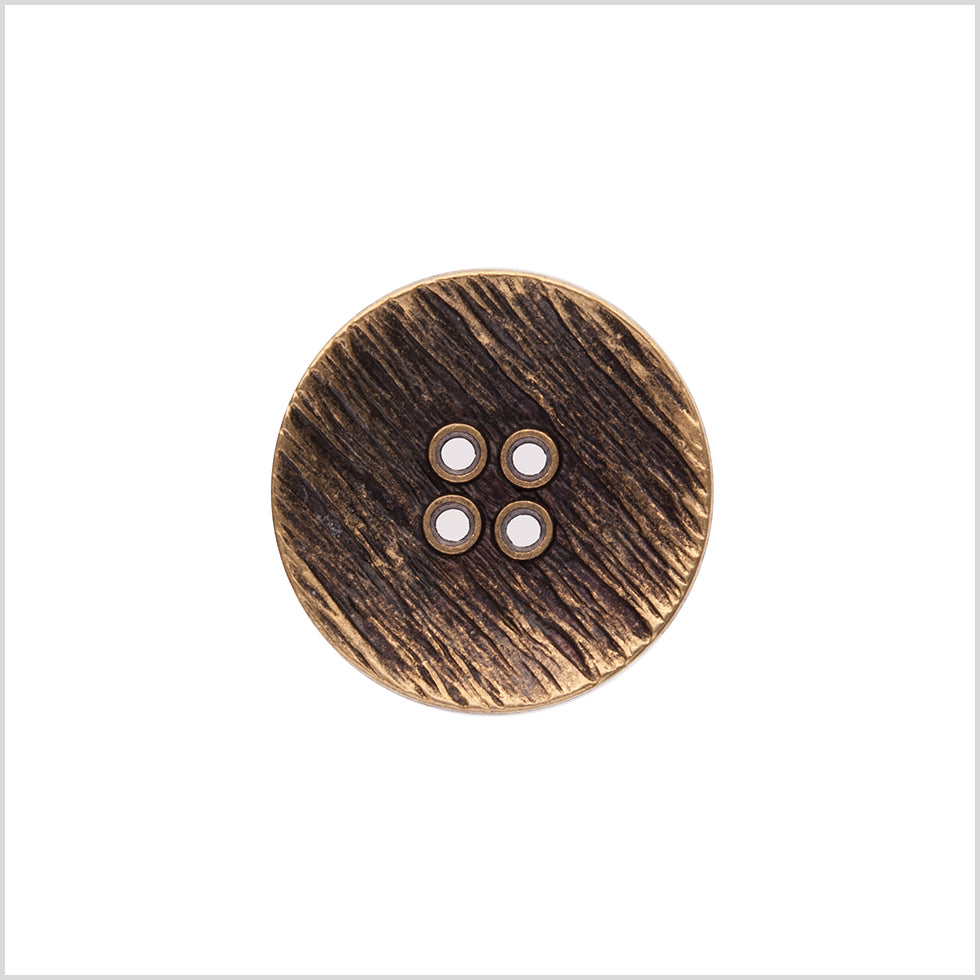 Italian Gold Zamac Embossed Button - 40L/25.5mm - Joann Fabrics