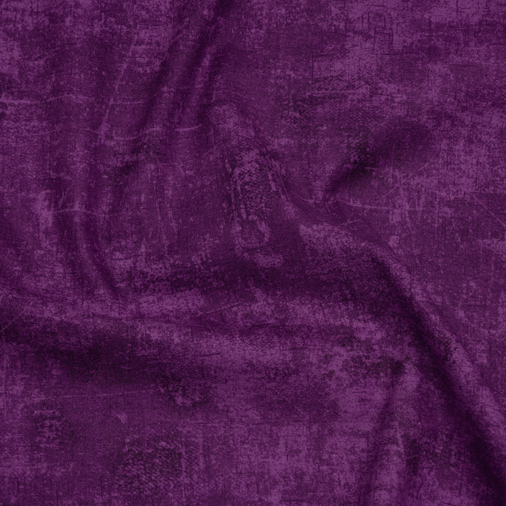 Printed Quilting Cotton by Northcott - Plum Painterly Texture - Canvas Collection - Joann Fabrics
