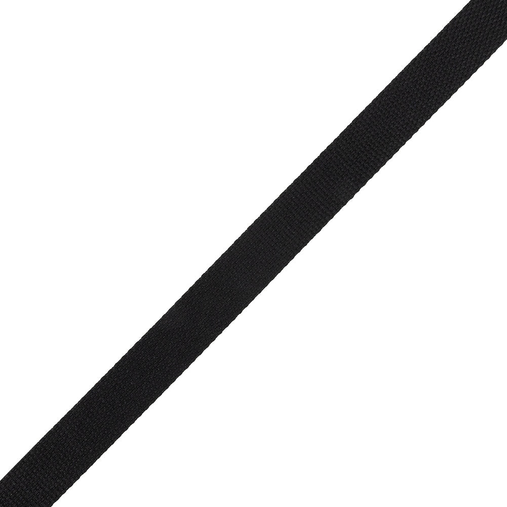 Italian Black 1.10 mm Gauge Webbing - 0.875