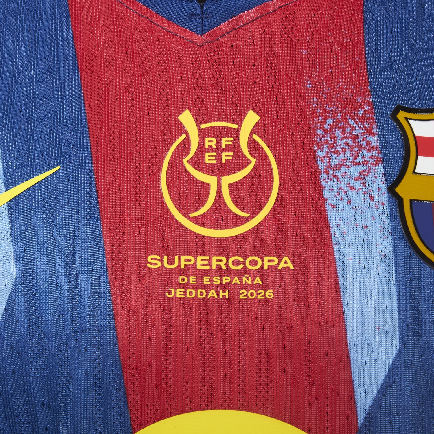 Barcelona 25-26 Supercopa De España Fourth Jersey - Player Version - UnitedFutballJersey
