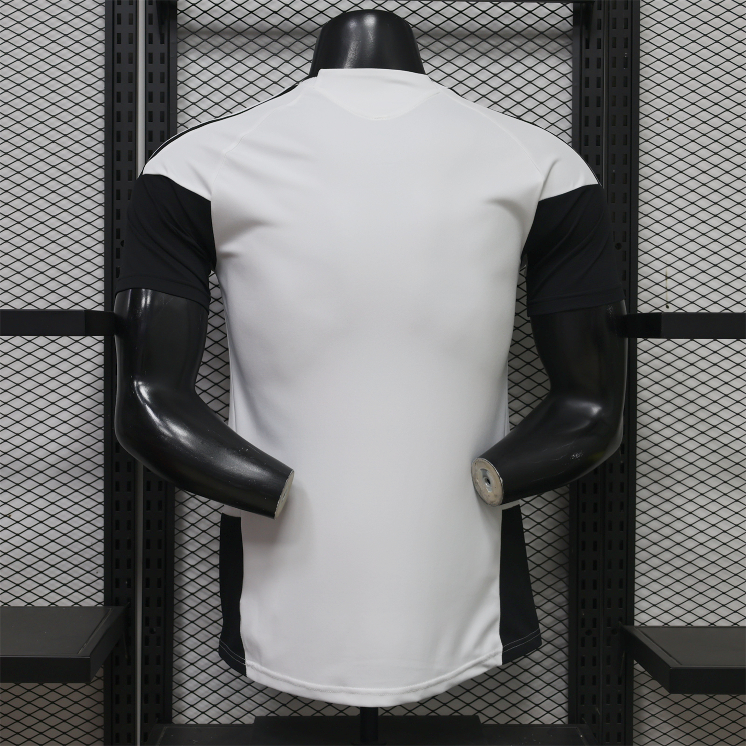 Liver.pool 26-27 Black Sleeves White Training Jersey - Player Version - UnitedFutballJersey