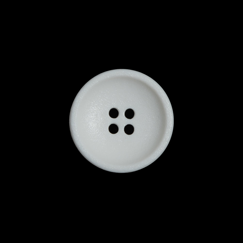 White Plastic 4-Hole Button - 28L/18mm - Joann Fabrics