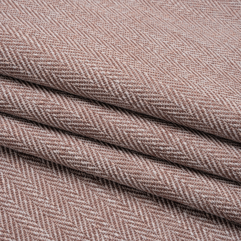 Recycled Polyester Home Decor Twill - Plum Herringbone - British Imported - Joann Fabrics