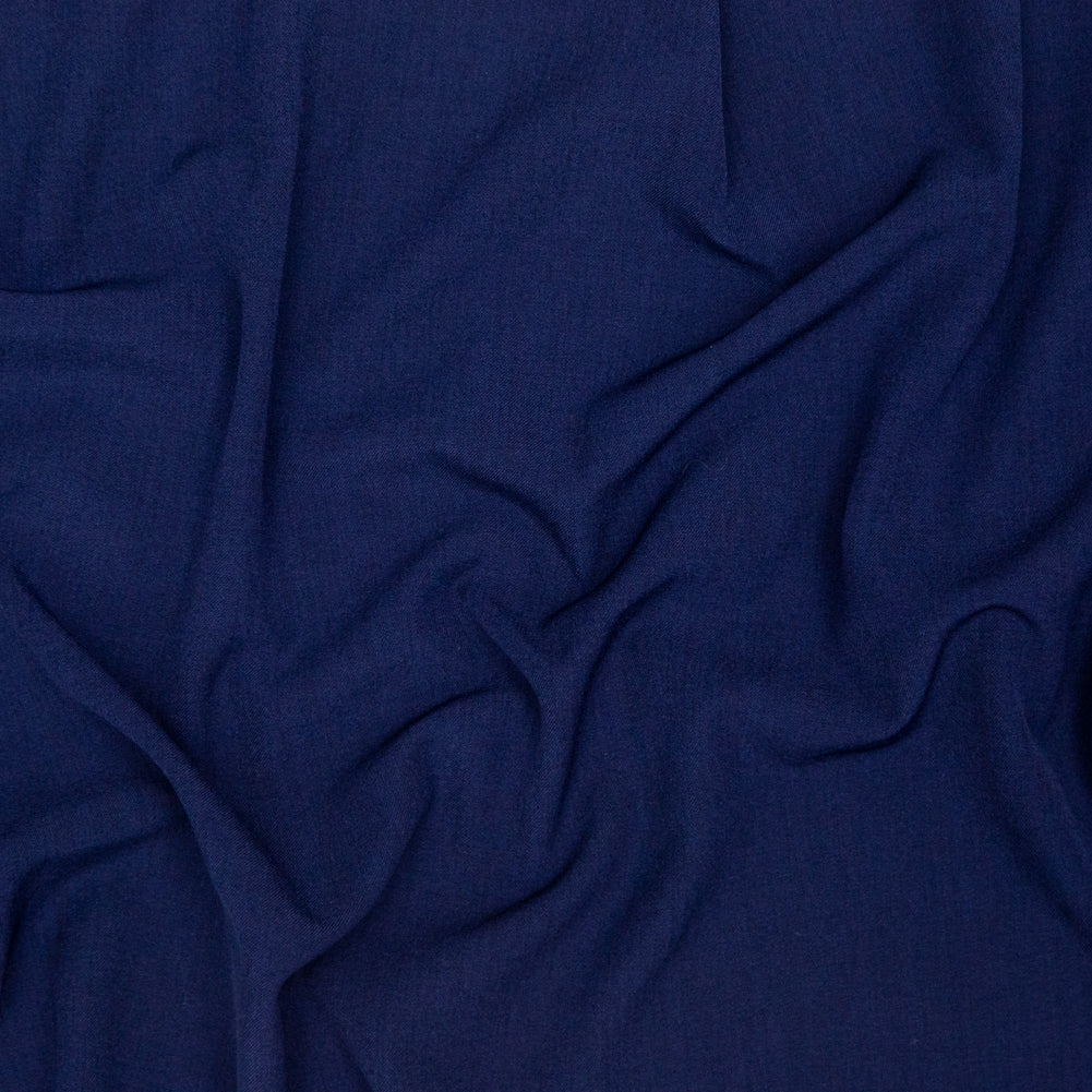 Italian Evening Blue Stretch Polyester Twill - Joann Fabrics