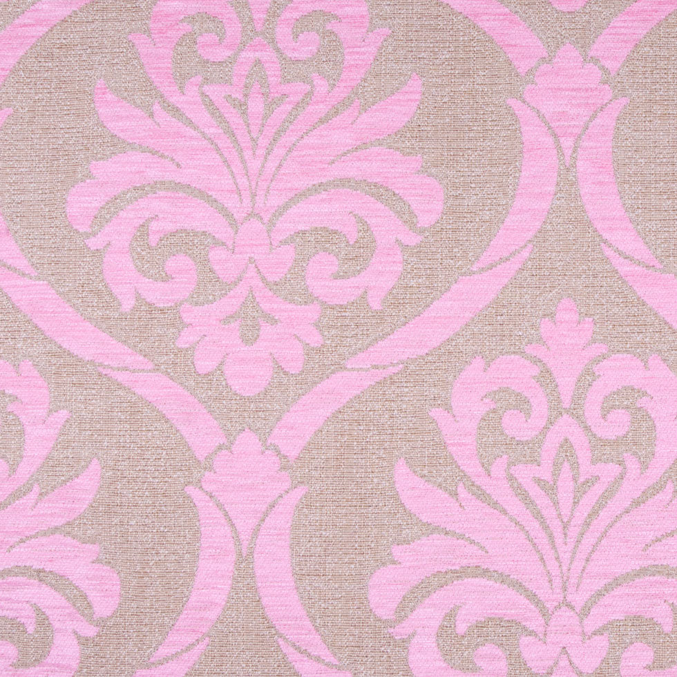 Rose/Beige Damask Chenille - Joann Fabrics
