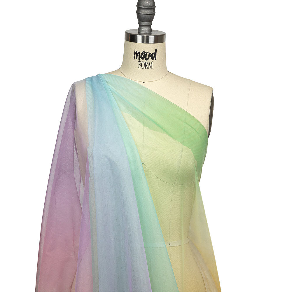 Ombre Stripes Shadow Tulle - Rainbow - Joann Fabrics
