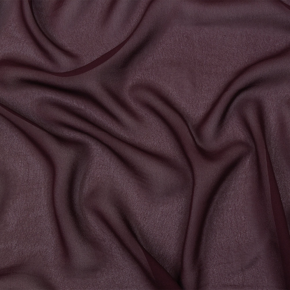 Famous Australian Designer Burgundy Viscose Georgette - Joann Fabrics