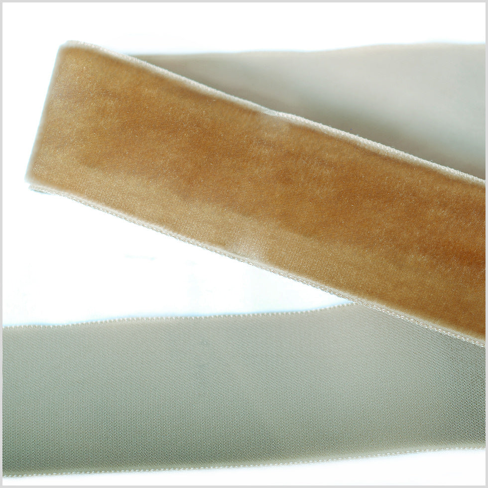 Single Faced Velvet Ribbon Made in Italy - 1.5
