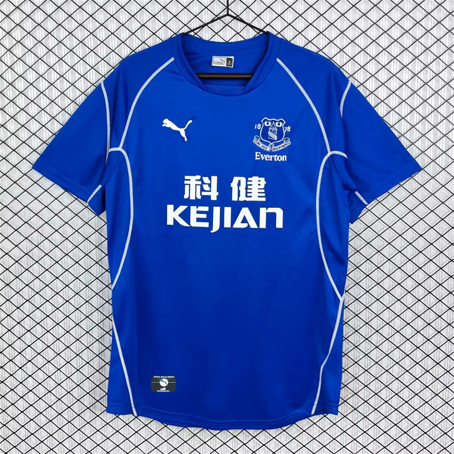 Retro Everton 2002-03 Home Jersey - UnitedFutballJersey