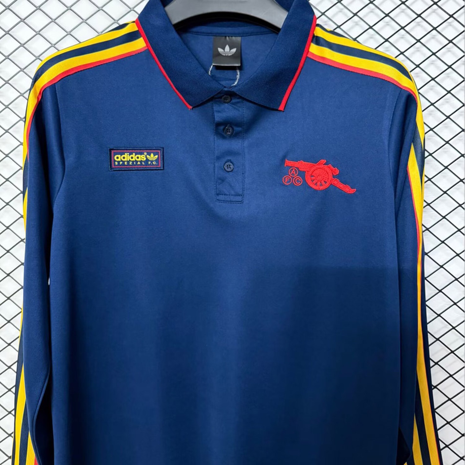 Arsenal 26-27 SPZL Navy Blue Long Sleeves Jersey - Fans Version - UnitedFutballJersey