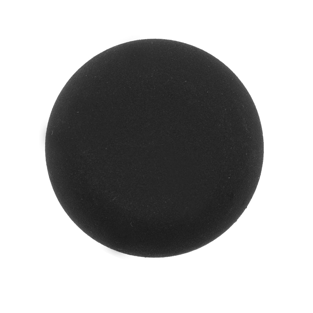 Italian Matte Black Domed Plastic Button - 44L/28mm - Joann Fabrics
