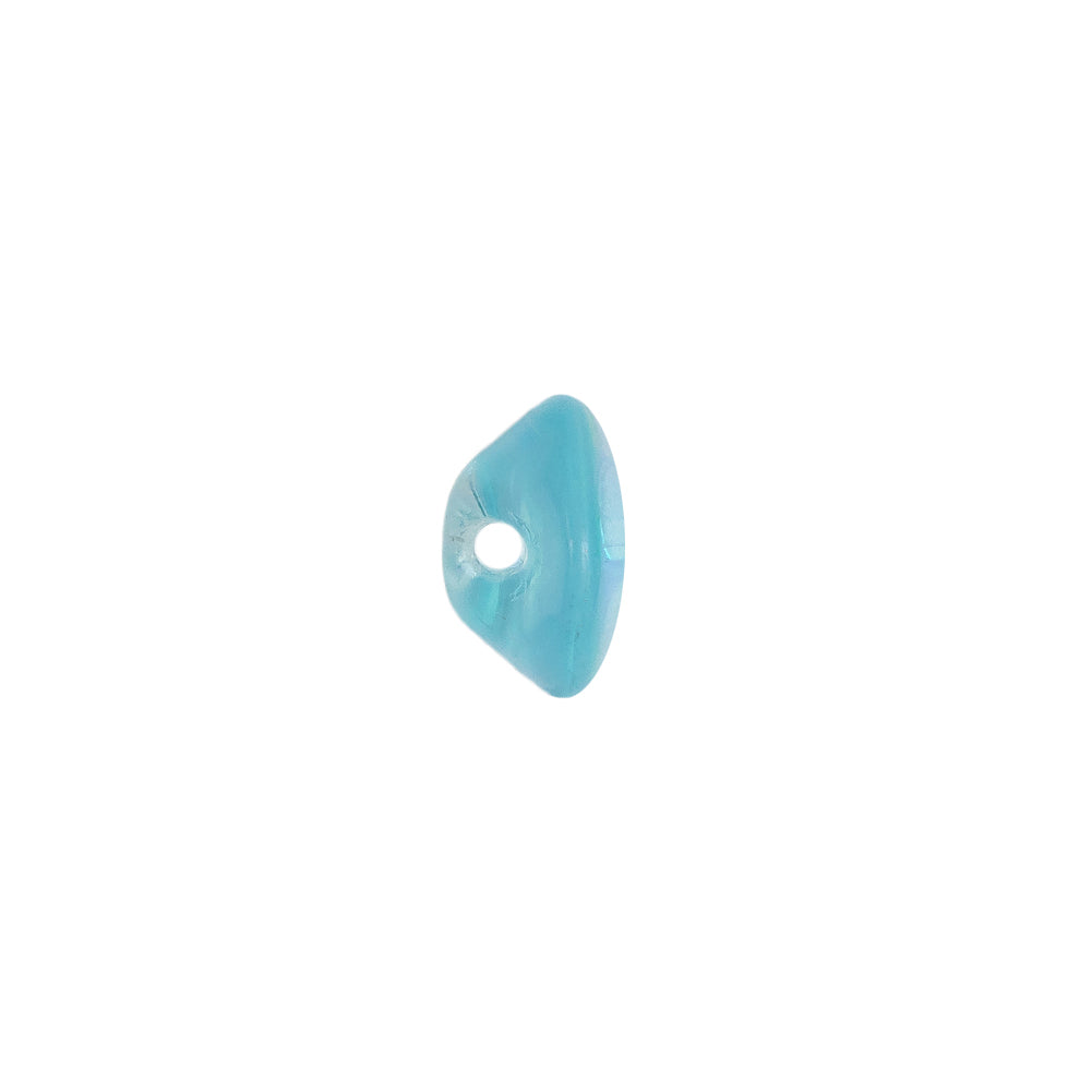 European AB Blue Self Back Glass Button - 18L/11.5mm - Joann Fabrics