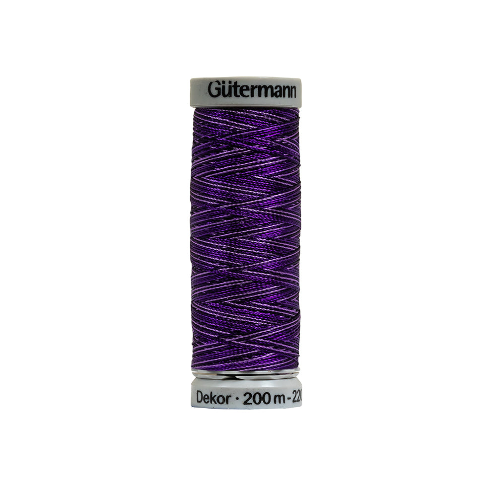 Gutermann Machine Embroidery Thread 200m - 9967 Varigated Purple - Joann Fabrics
