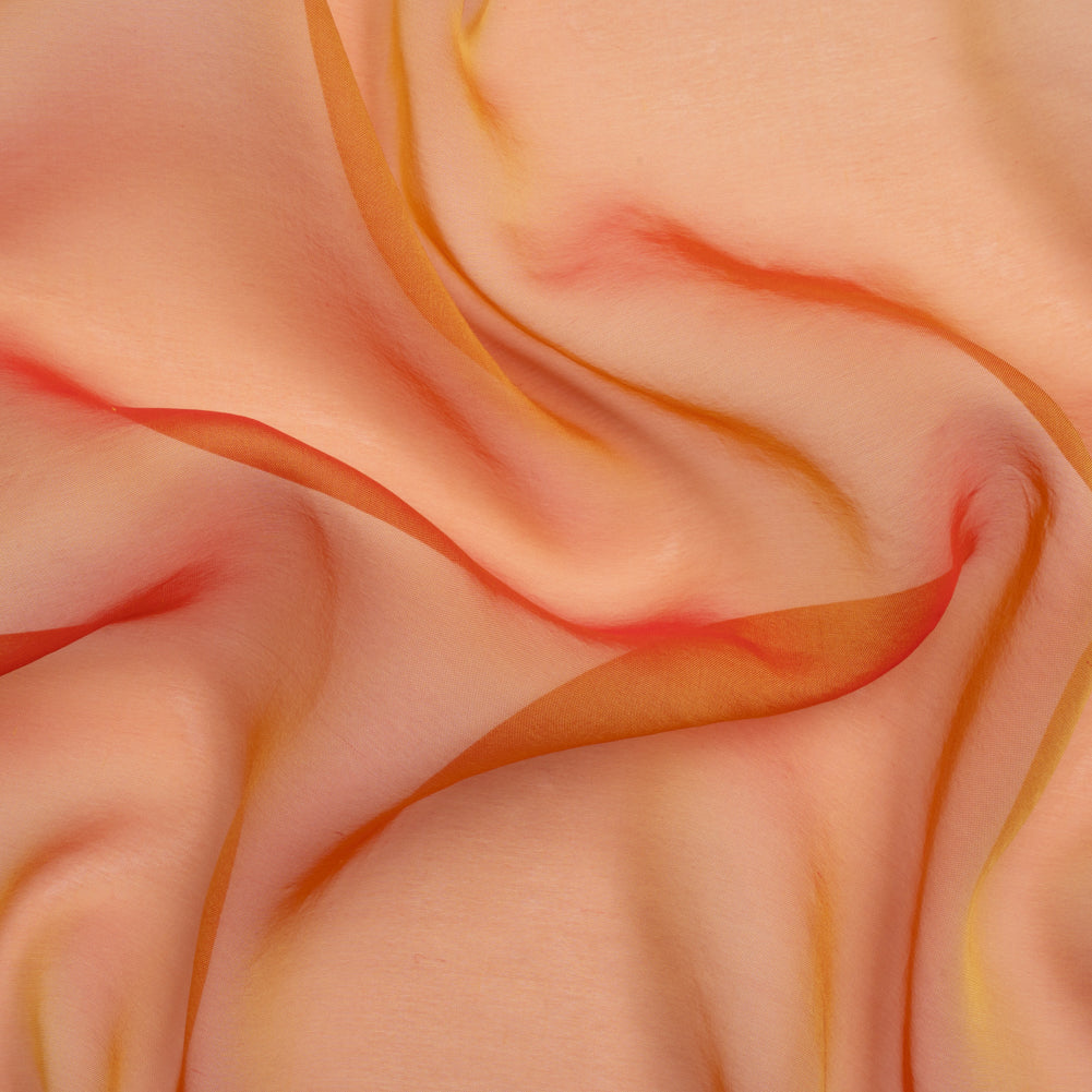 Chiffon-Like Silk Voile - Flame Iridescent - Adelaide Collection - Joann Fabrics