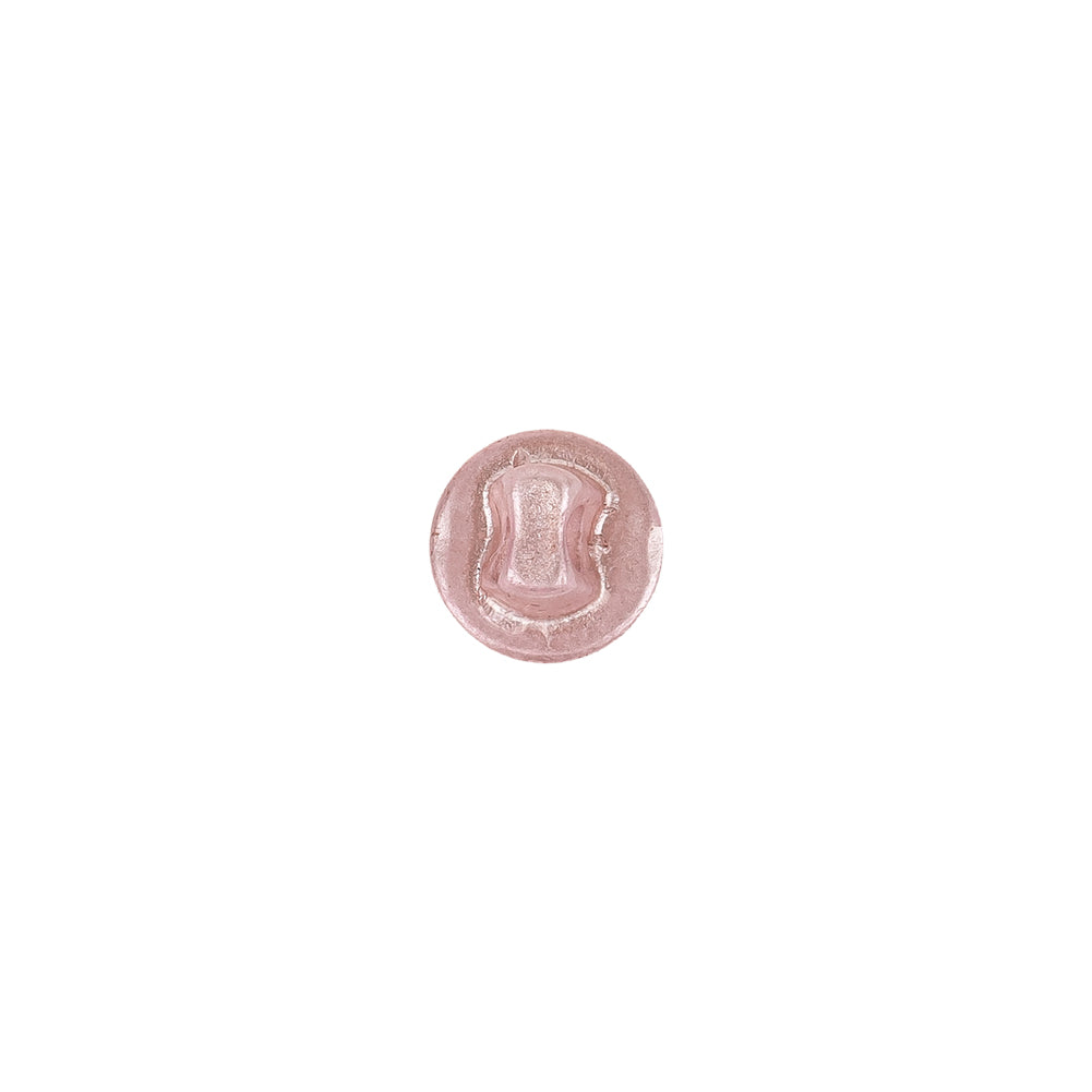 Pearlized Pink Shiny Dome Shaped Shank Back Button - 12L/7.5mm - Joann Fabrics