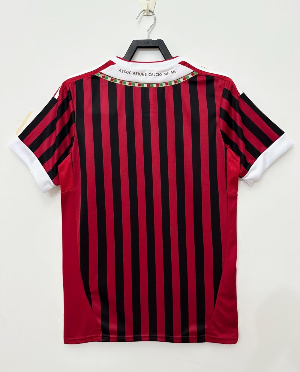 2011/2012 Retro AC Milan Home Football Shirt 1:1 Thai Quality