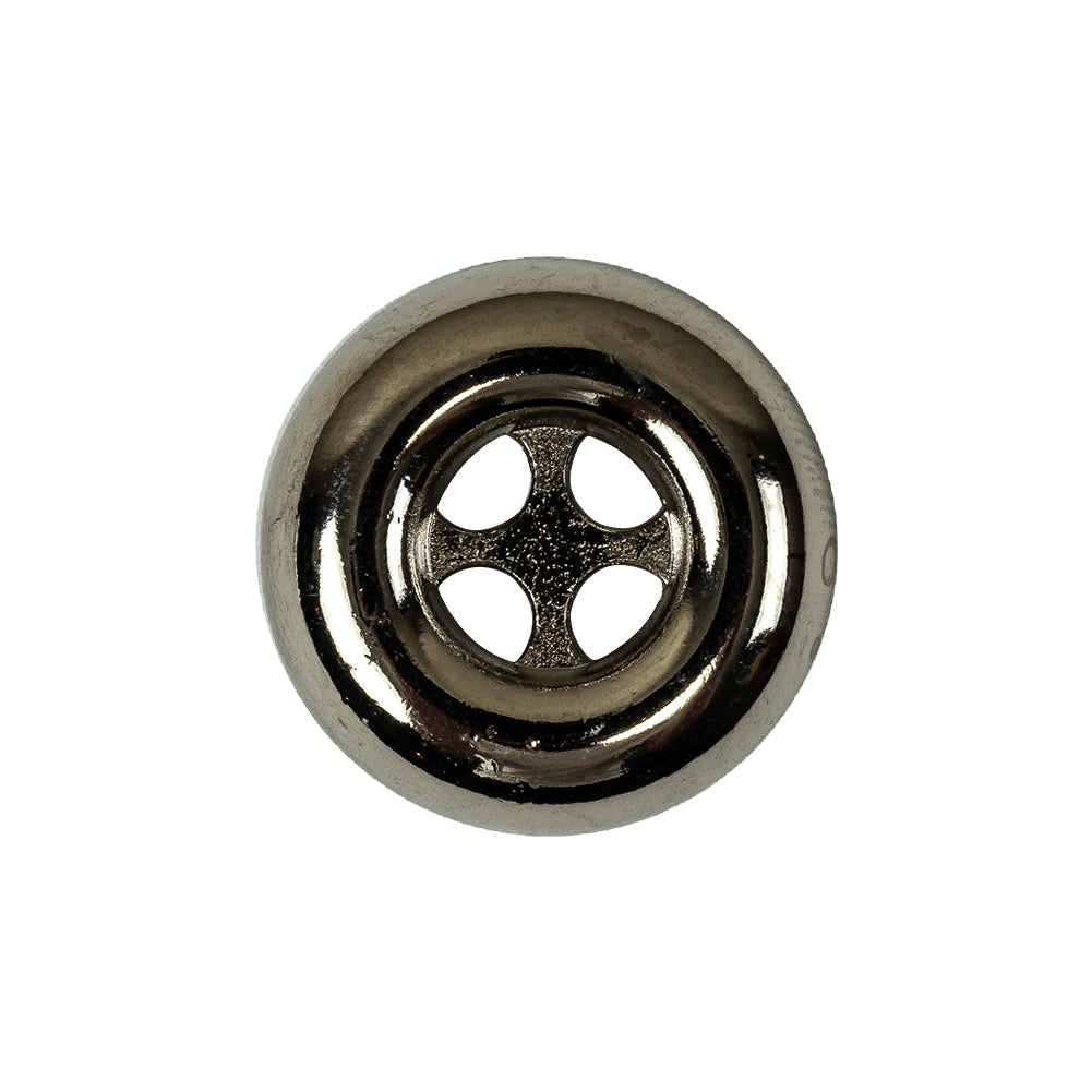 Italian Nickel 4-Hole Deepwell Metal Button - 36L/23mm - Joann Fabrics
