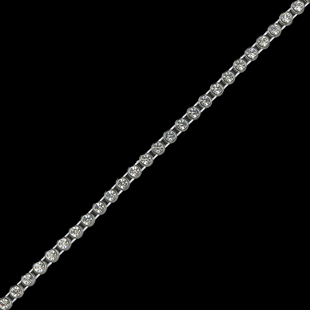 Vintage Crystal and Clear Rhinestone Trimming - 3mm - Joann Fabrics