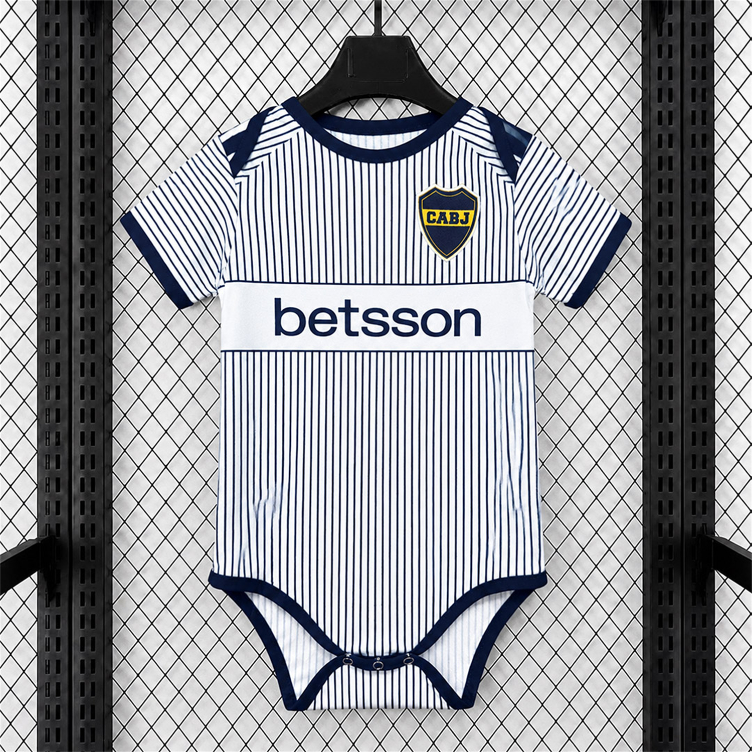 Boca Juniors 26-27 Away Baby Crawling Suit - UnitedFutballJersey