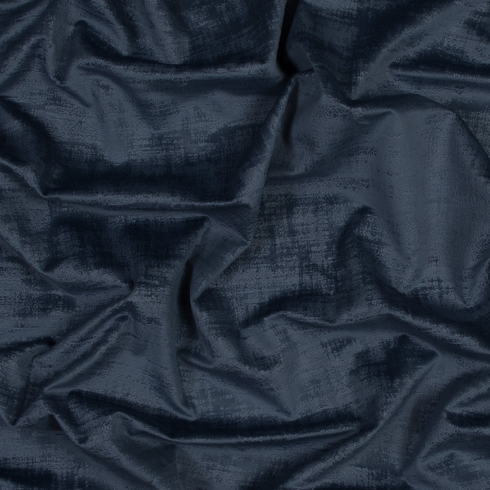 Embossed Textured Velvet - Denim - British Imported - Joann Fabrics