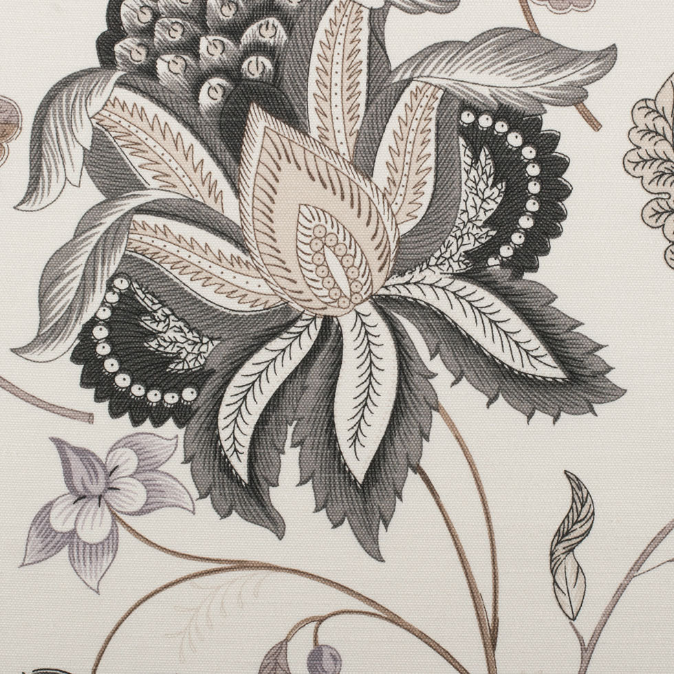 Gray Floral Cotton Blend - Joann Fabrics