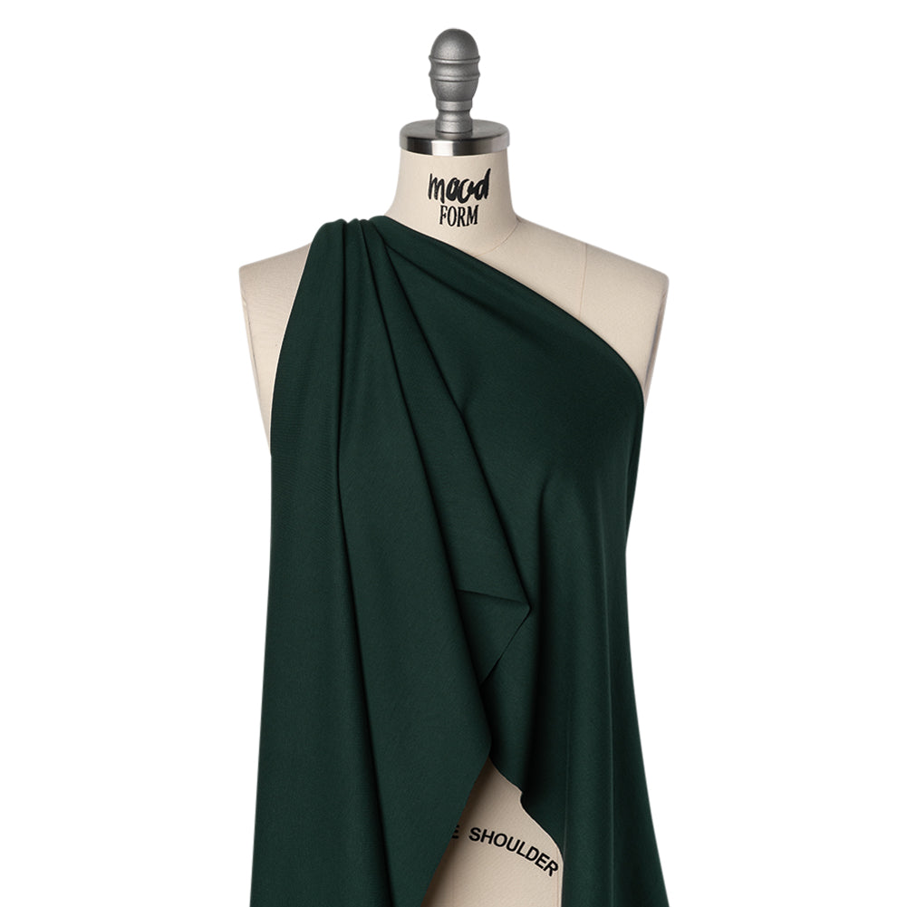 Lightweight Stretch Ponte Knit - Deep Forest - Hesperia Collection - Joann Fabrics