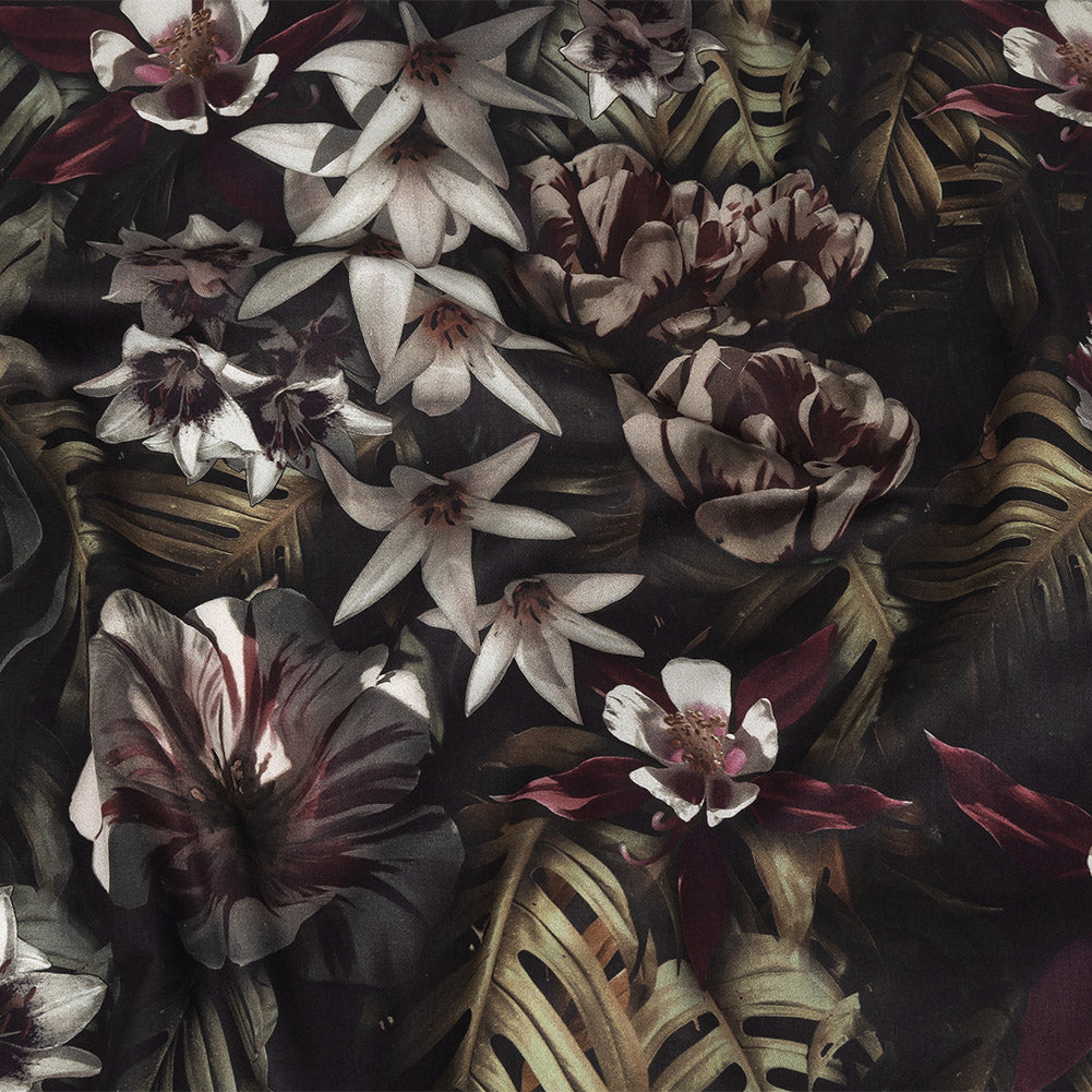Mercerized Organic Egyptian Cotton Shirting - Shadow Lilies - Ravello Collection - Joann Fabrics