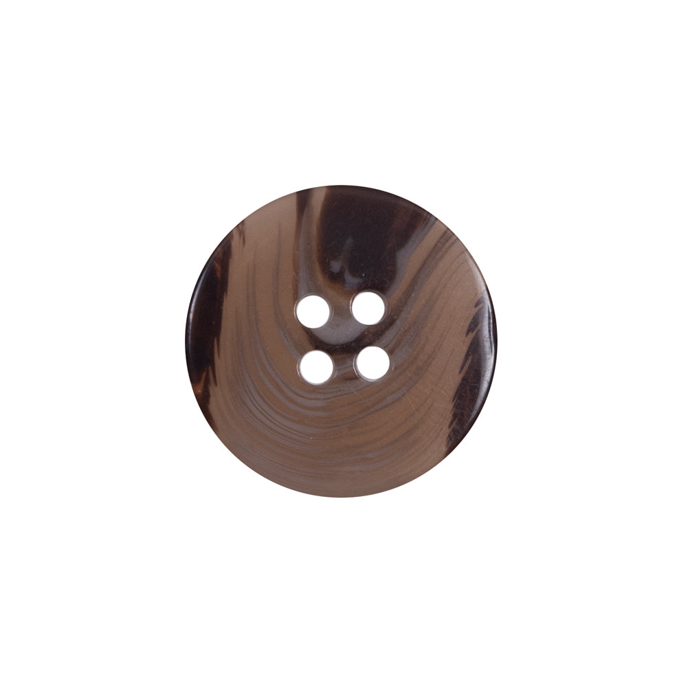 Brown Plastic 4-Hole Button - 32L/20mm - Joann Fabrics