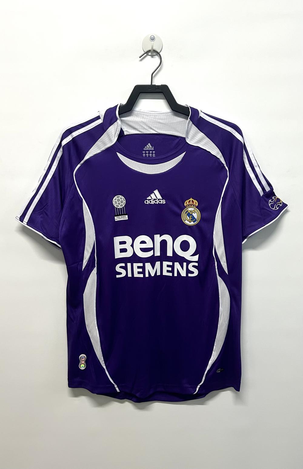 2006/2007 Retro Real Madrid Away Football Jersey 1:1 Thai Quality