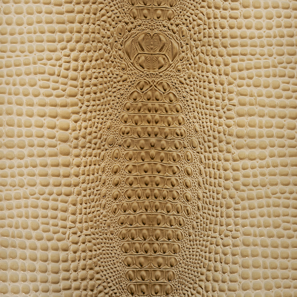 Alligator 3D Embossed Vinyl - Western Cream - Congaree Collection - Joann Fabrics