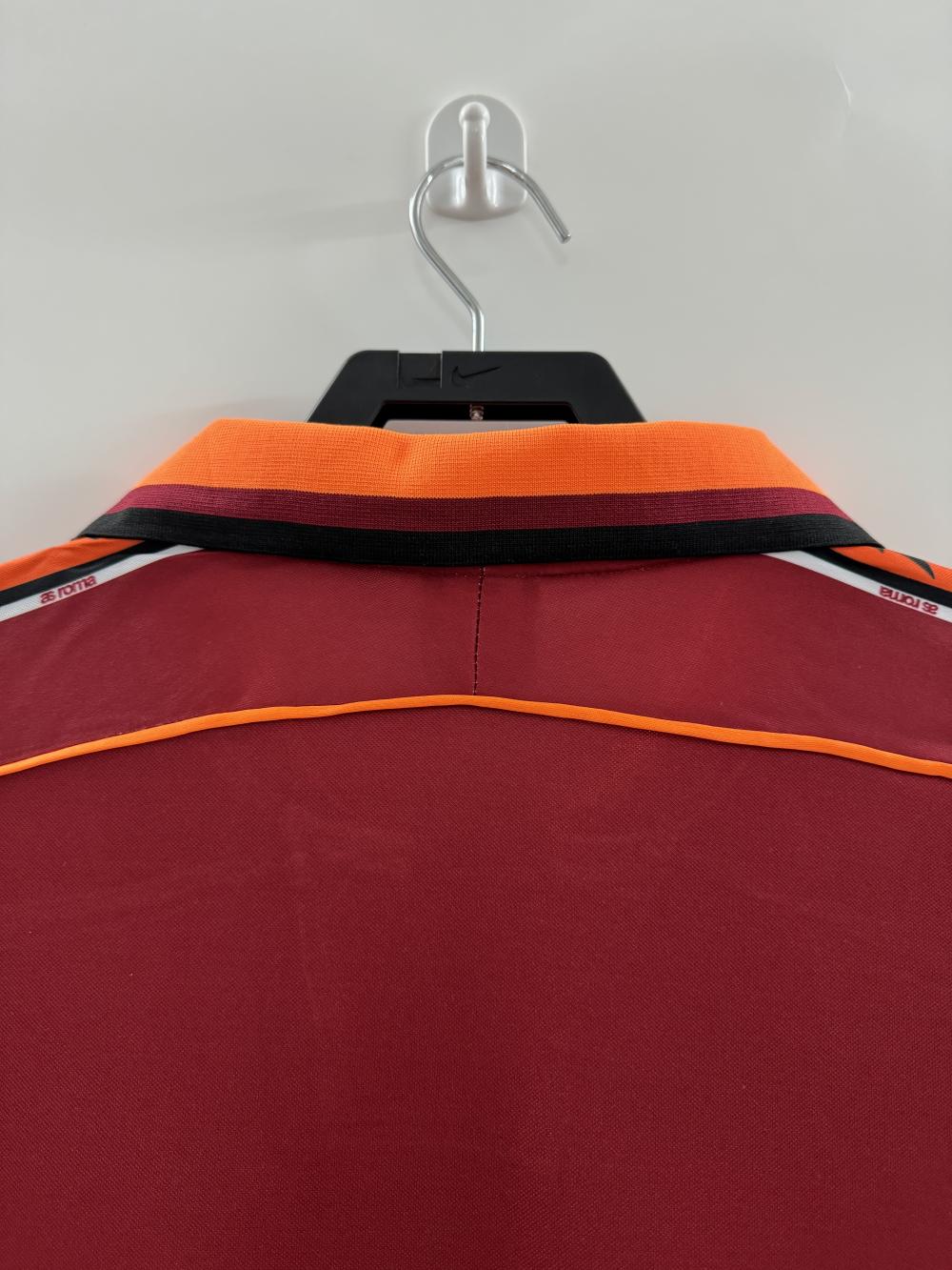 1998-1999 Retro Roma Home Soccer Jersey 1:1 Thai Quality