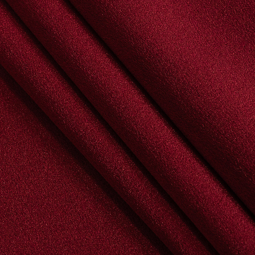 Lux Polyester Crepe Back Satin - Wine - Isla Collection - Joann Fabrics