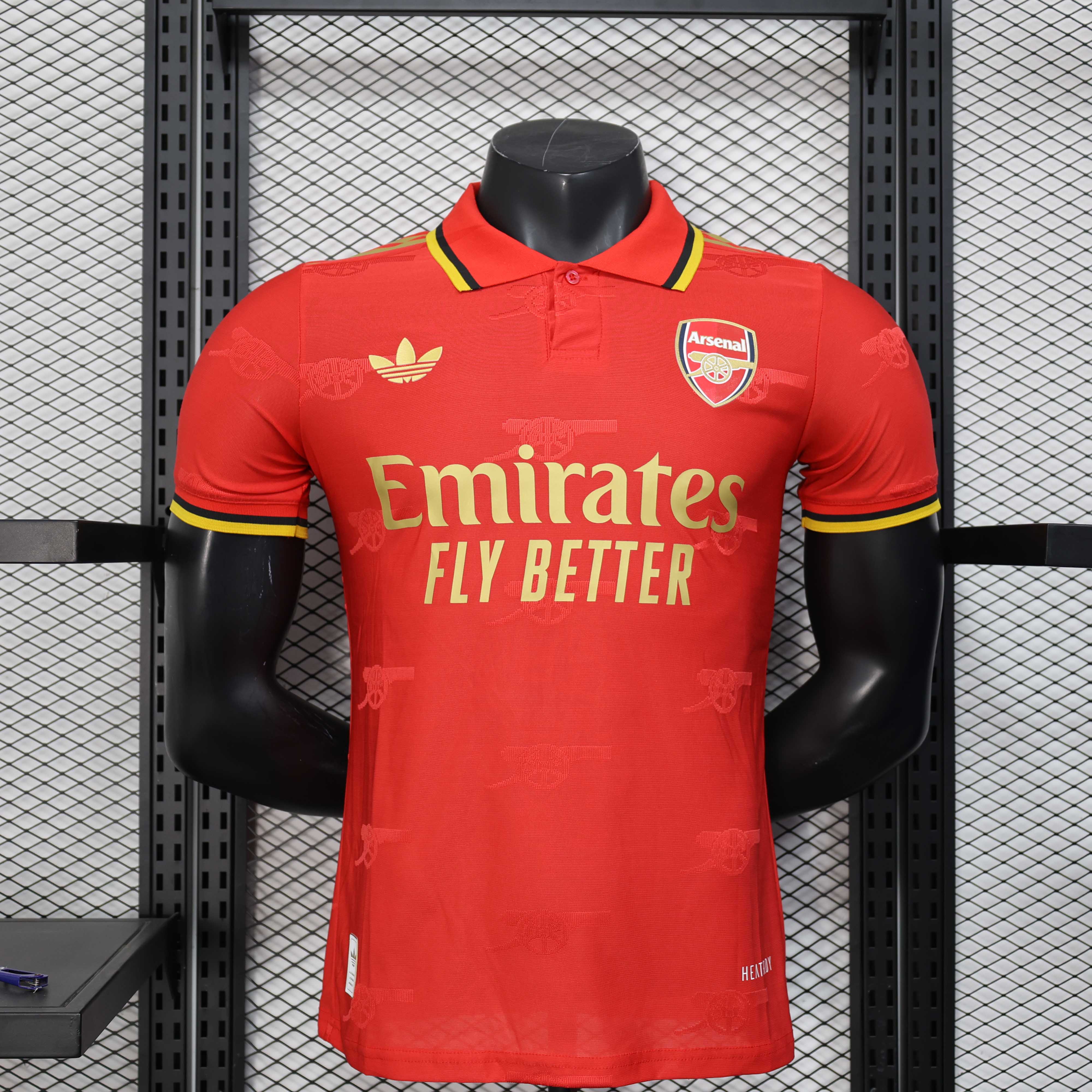 2025/2026 Player Version Arsenal Special Edition Red Football Jersey 1:1 Thai Quality