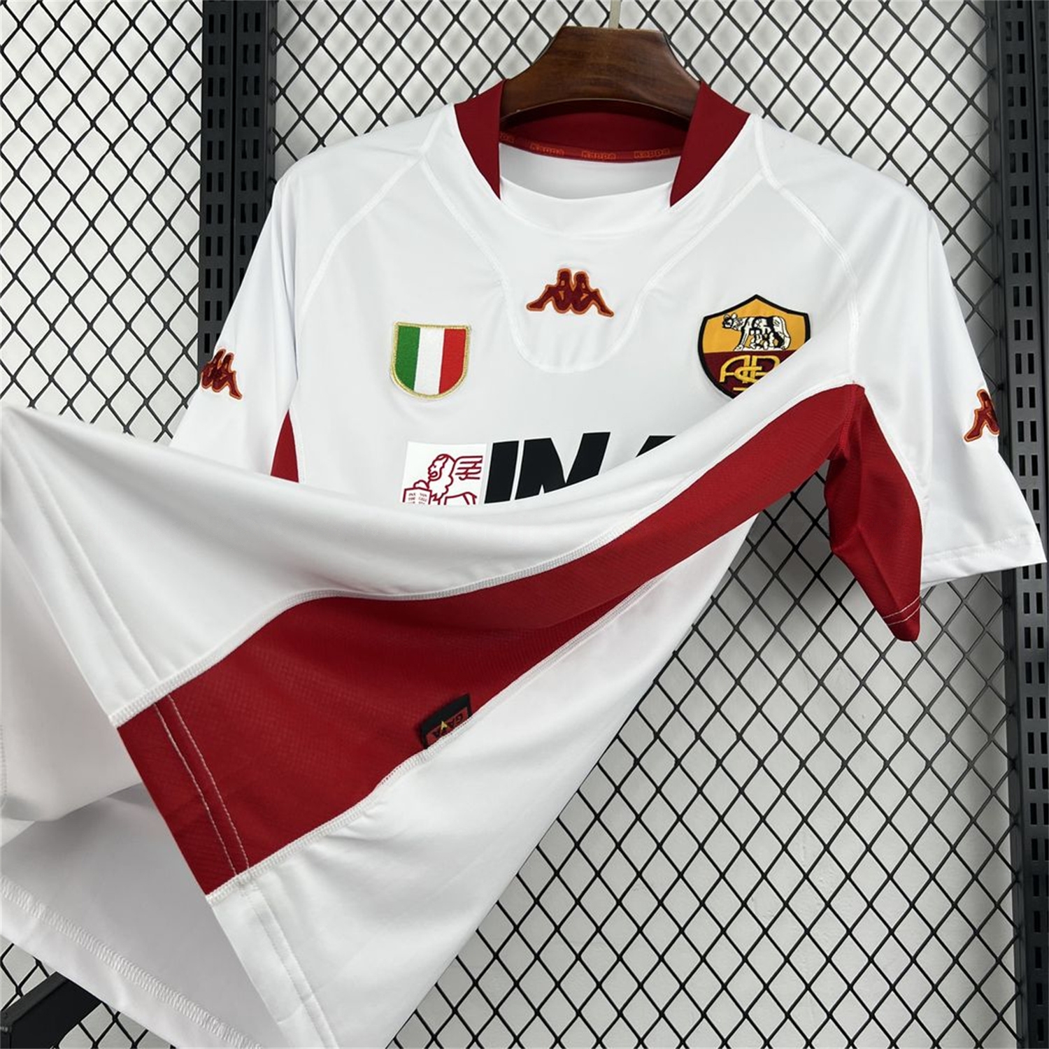 Retro Roma 2001-02 Away Jersey - Fans Version - UnitedFutballJersey